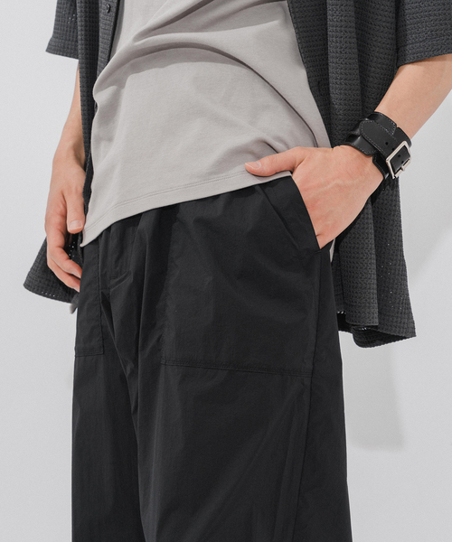 EDIFICE（エディフィス）の「ドライナイロン ラウンドベイカーパンツ（その他パンツ・メンズ・ネイビー/ブラック/チャコールグレー・MEDIUM/LARGE）」の13枚目の写真