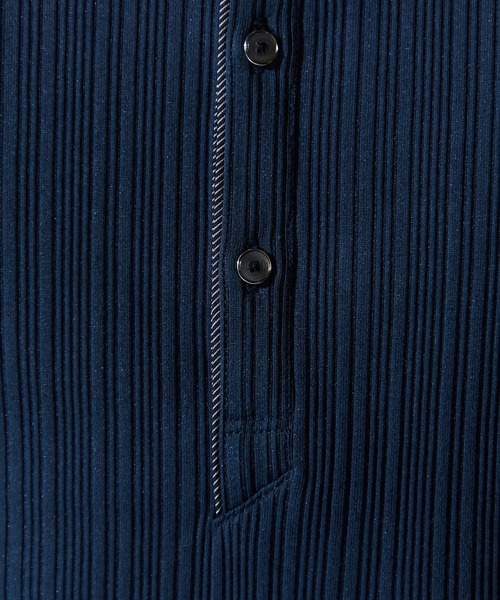 HIDEAWAYS NICOLE（ハイダウェイニコル）の「ランダムテレコショートレギュラーカラーポロシャツ（ポロシャツ・メンズ・ミント/ネイビー/ラベンダー/ホワイト/ブラック/ダークオレンジ・MEDIUM/LARGE/X-LARGE/XX-LARGE）」の20枚目の写真