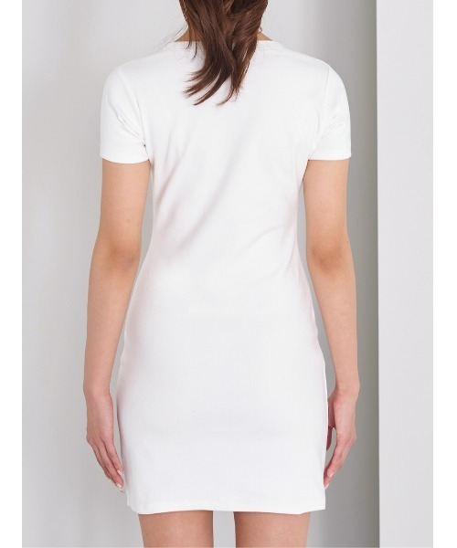 Darich ダーリッチ ポイントレースカットミニワンピース Free WHT Darich ダーリッチ ポイントレースカットミニワンピース Free