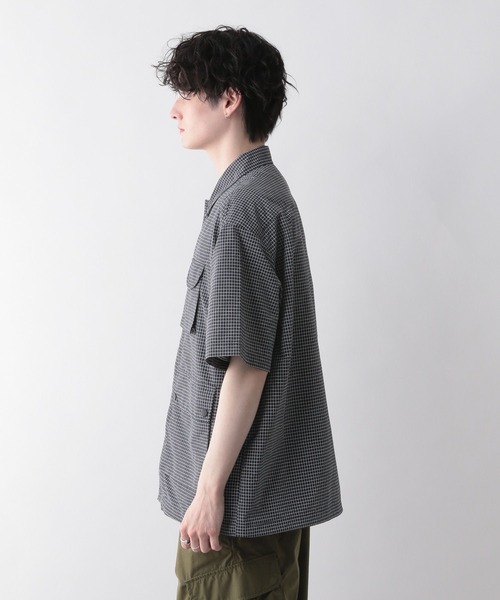 RAGEBLUE(レイジブルー)の「マルチポケット/ミリタリーナイロンルーズシャツ(シャツ/ブラウス・メンズ・ホワイト/ライトグレー/グレー・MEDIUM/LARGE)」の6枚目の写真
