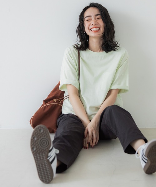 coca(coca)(コカ)の「イージーテーパードパンツ/撥水加工(その他パンツ・レディース・ブラック/カーキ・M/L)」の13枚目の写真