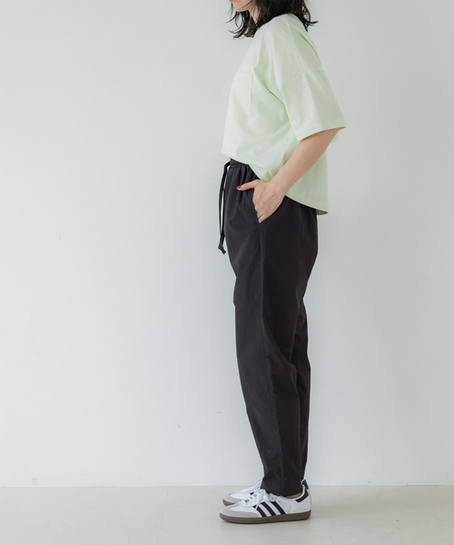 coca(coca)(コカ)の「イージーテーパードパンツ/撥水加工(その他パンツ・レディース・ブラック/カーキ・M/L)」の9枚目の写真