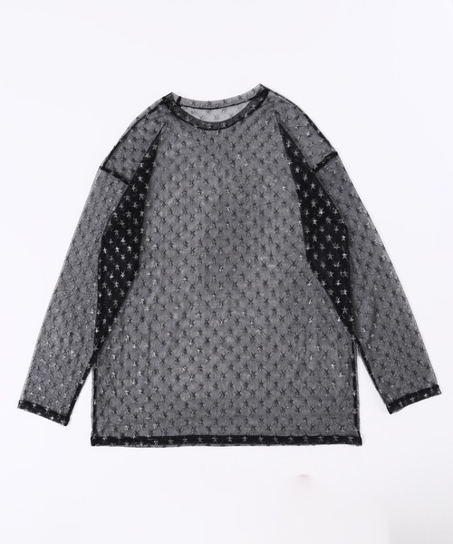 WC(ダブル シー)の「スターチュールシアートップス(Tシャツ/カットソー・レディース・ブラック/ホワイト・FREE)」の22枚目の写真