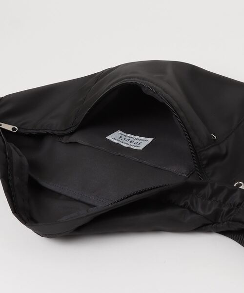 SPRUCE（スプルース）の「EM:アピアボディバッグ 軽量 約220g（ボディバッグ/ウエストポーチ・レディース・ブラック/アイボリー/ベージュ/カーキ・FREE）」の7枚目の写真