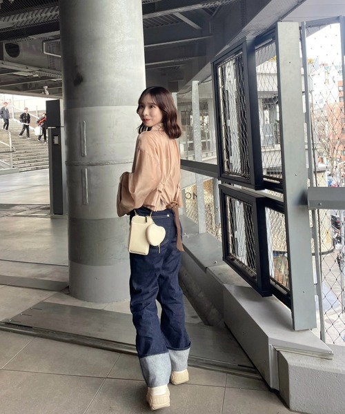 muguet（ミュゲ）の「マルチチェーンポシェット / ウォレットバッグ（ショルダーバッグ・レディース・ブラック/ゴールド/アイボリー/ピンクベージュ/ピンクゴールド・FREE）」の22枚目の写真