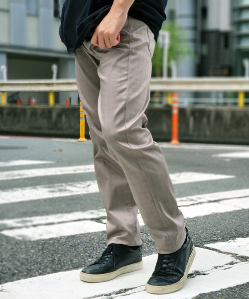 ikka（イッカ）の「【雑誌MonoMax5月号掲載】接触冷感チェック5ポケットパンツ【接触冷感】「小泉孝太郎さん着用モデル」（その他パンツ・メンズ・ネイビー/チャコール/ベージュ・M/L/S/XL）」の5枚目の写真