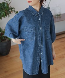 楽天市場】BIGデニムシャツ LEPSIM レプシィム トップス シャツ