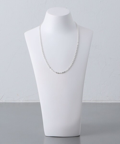 UNITED ARROWS（ユナイテッドアローズ）の「【別注】＜fixture＞ プレーン チェーンネックレス（ネックレス・メンズ・シルバー・FREE）」の6枚目の写真
