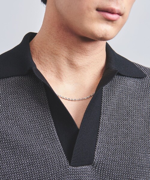 UNITED ARROWS（ユナイテッドアローズ）の「【別注】＜fixture＞ プレーン チェーンネックレス（ネックレス・メンズ・シルバー・FREE）」の8枚目の写真
