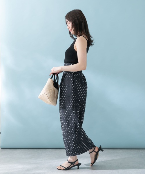 URBAN RESEARCH ROSSO WOMEN(アーバンリサーチ ロッソ)の「コクーンスリットスカート(スカート・レディース・ブラック系その他/ブラウン系その他・38/36)」の5枚目の写真