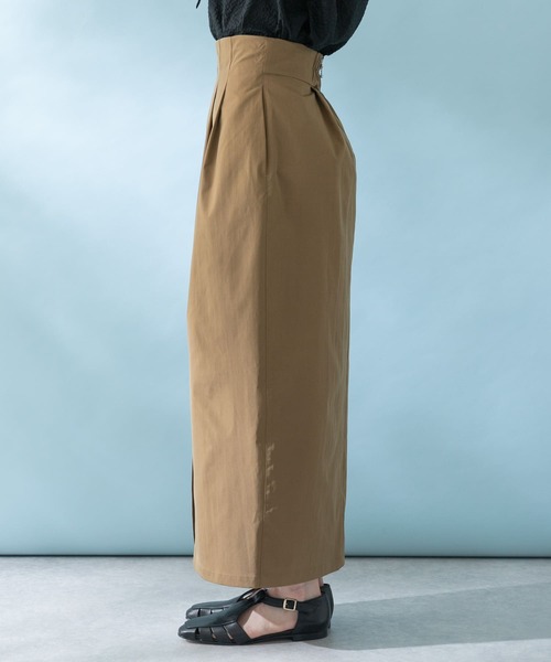 URBAN RESEARCH ROSSO WOMEN(アーバンリサーチ ロッソ)の「コクーンスリットスカート(スカート・レディース・ブラック系その他/ブラウン系その他・38/36)」の12枚目の写真