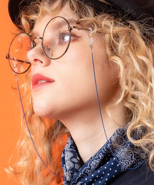 an meets zakka シャイニーカッティングメガネチェーン / 眼鏡チェーン