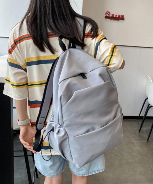 LA VORAGINE(ラ ヴォラジネ)の「大容量リュックサック/バックパック(バックパック/リュック・レディース・ブラック/グレー/ピンク/ブルー・FREE)」の6枚目の写真
