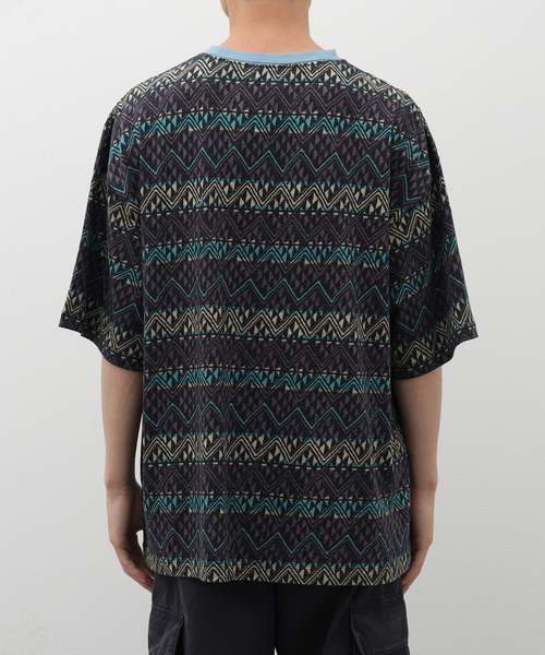 【美品】J.S Homestead × Fritter コットンプリントシャツ JOURNAL STANDARD J.S HOMESTEAD シャツ J.S.Homestead