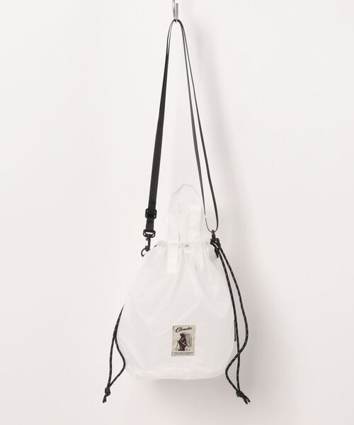 Donnaruma(ドンナルンマ)の「「COBMASTER」ポーチとしてもバッグとしても使えるコーデュラナイロンの巾着型バッグ(ショルダーバッグ・レディース・サックスブルー/ホワイト/ベージュ・FREE)」の1枚目の写真