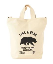 coen | LIKE A BEAR キャンバス2WAYトートバッグ(トートバッグ)