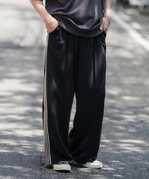 improves（インプローブス）の「【SIDEWAY STANCE】ラインジャージ ワイド トラックパンツ（その他パンツ）」