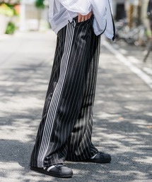 SIDEWAY STANCE（サイドウェイスタンス）の「【SIDEWAY STANCE】ラインジャージ ワイド トラックパンツ（その他パンツ）」