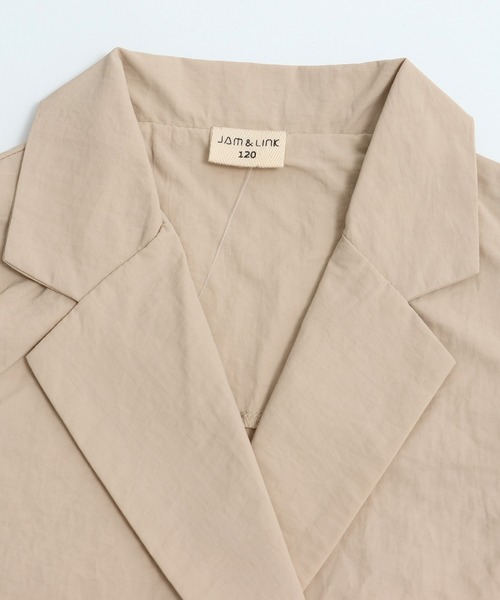 JAM & LINK（ジャムアンドリンク）の「ロングジレ（ベスト・キッズ・ピンク/ブラック/クリーム・160cm/140cm/120cm）」の17枚目の写真