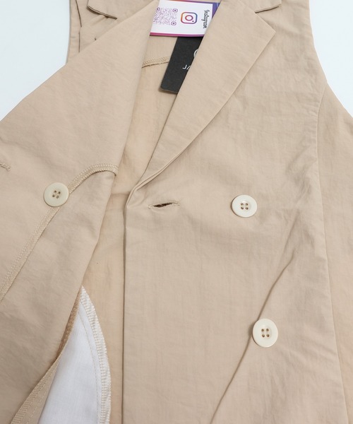 セール】ロングジレ（ベスト）｜JAM & LINK（ジャムアンドリンク）の