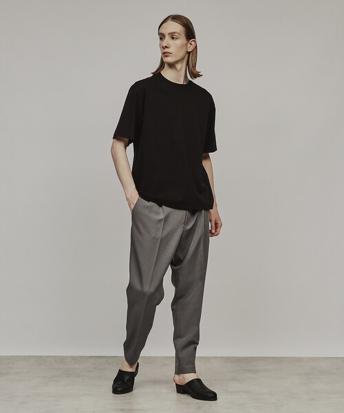 tk.TAKEO KIKUCHI（ティーケータケオキクチ）の「◆360度ストレッチワイドテーパードパンツ（スラックス・メンズ・グレー/ブルー/ブラック/ダークブラウン・04/01/02/03）」の8枚目の写真