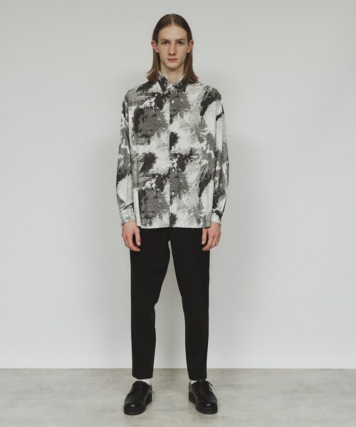 tk.TAKEO KIKUCHI（ティーケータケオキクチ）の「◆360度ストレッチワイドテーパードパンツ（スラックス・メンズ・グレー/ブルー/ブラック/ダークブラウン・04/01/02/03）」の11枚目の写真