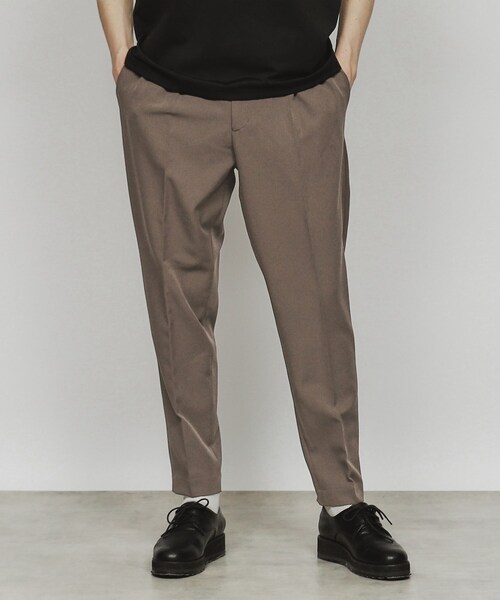tk.TAKEO KIKUCHI（ティーケータケオキクチ）の「◆360度ストレッチワイドテーパードパンツ（スラックス・メンズ・グレー/ブルー/ブラック/ダークブラウン・04/01/02/03）」の14枚目の写真