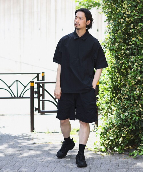 B:MING by BEAMS(ビーミングバイビームス)の「B:MING by BEAMS / ランド アンド ウォーター 撥水ナイロン プルオーバー シャツ(シャツ/ブラウス・メンズ・ブラック/ブルー系その他・SMALL/X-LARGE/LARGE/MEDIUM)」の20枚目の写真