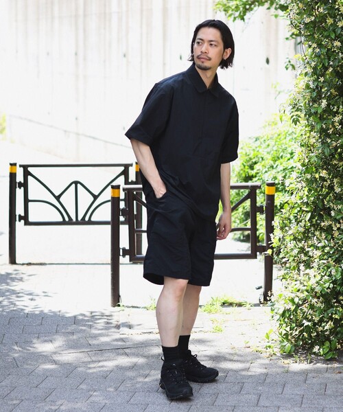 B:MING by BEAMS(ビーミングバイビームス)の「B:MING by BEAMS / ランド アンド ウォーター 撥水ナイロン プルオーバー シャツ(シャツ/ブラウス・メンズ・ブラック/ブルー系その他・SMALL/X-LARGE/LARGE/MEDIUM)」の19枚目の写真
