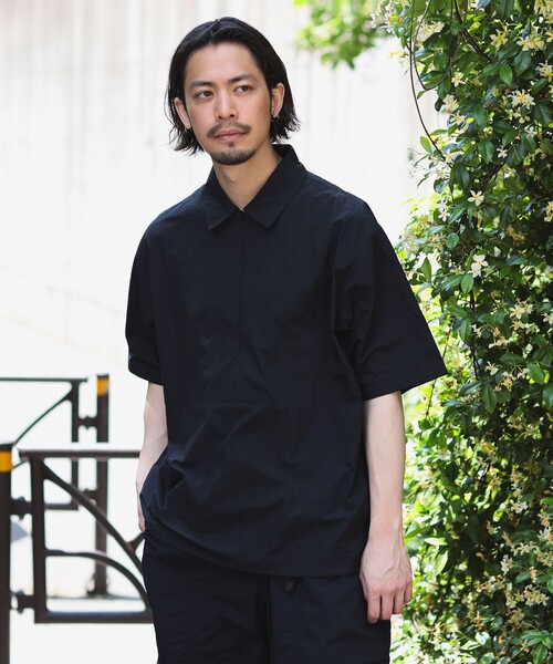 B:MING by BEAMS(ビーミングバイビームス)の「B:MING by BEAMS / ランド アンド ウォーター 撥水ナイロン プルオーバー シャツ(シャツ/ブラウス・メンズ・ブラック/ブルー系その他・SMALL/X-LARGE/LARGE/MEDIUM)」の17枚目の写真
