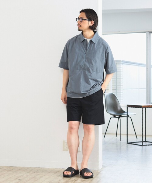 B:MING by BEAMS(ビーミングバイビームス)の「B:MING by BEAMS / ランド アンド ウォーター 撥水ナイロン プルオーバー シャツ(シャツ/ブラウス・メンズ・ブラック/ブルー系その他・SMALL/X-LARGE/LARGE/MEDIUM)」の15枚目の写真