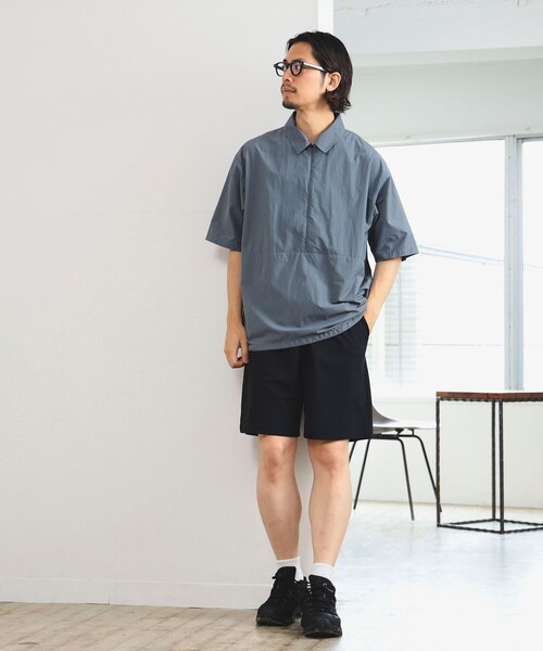 B:MING by BEAMS(ビーミングバイビームス)の「B:MING by BEAMS / ランド アンド ウォーター 撥水ナイロン プルオーバー シャツ(シャツ/ブラウス・メンズ・ブラック/ブルー系その他・SMALL/X-LARGE/LARGE/MEDIUM)」の11枚目の写真