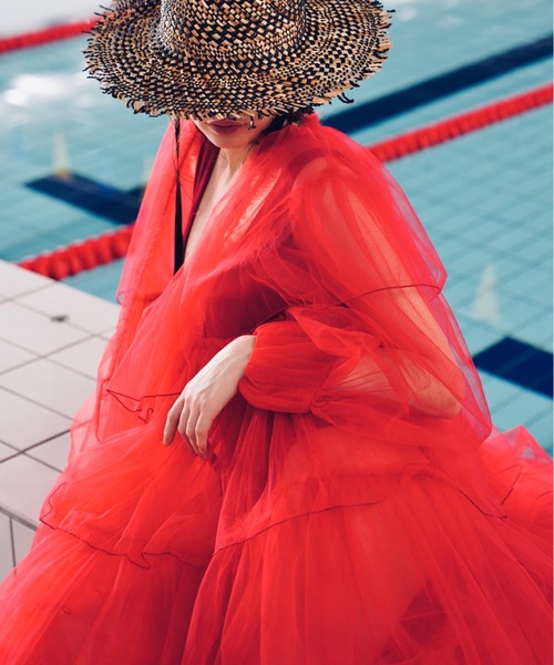 RANUN【ﾗﾅﾝ】チュールドレス（ワンピース）｜ORIENT MILLINERY