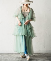 ORIENT MILLINERY | RANUN【ﾗﾅﾝ】チュールドレス(ワンピース)