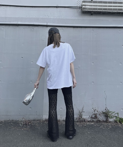 ZOZO限定カラー有】レースフレアパンツ／lace flare pants