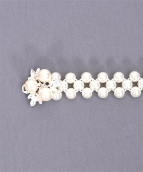 axes femme POETIQUE（アクシーズファムポエティック）の「パールゴムベルト（ベルト・レディース・シルバー/ゴールド・FREE）」の14枚目の写真