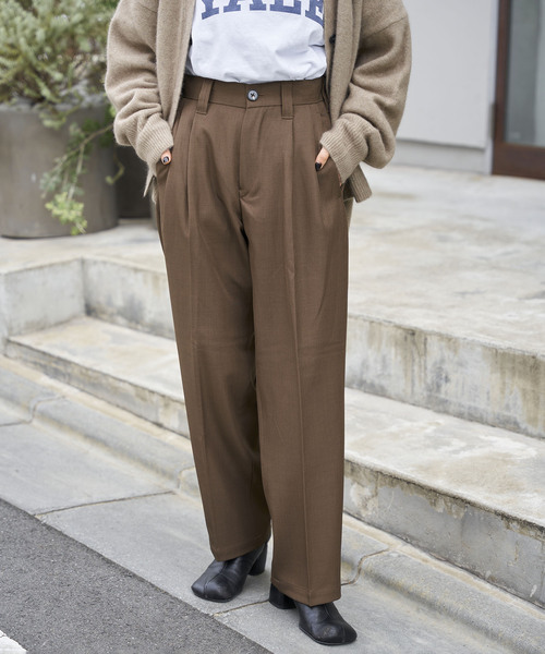 OUTDOOR PRODUCTS（アウトドアプロダクツ）の「追加 ORDINARY PANTS（スラックス・レディース・ブラック/ブラウン・40/38/36/34）」の9枚目の写真