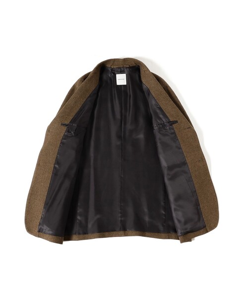 sage de cret(サージュデクレ)の「sage de cret / Wool/Linen Tumbler Tailored Jacket(テーラードジャケット・メンズ・ブラウン・SMALL/LARGE/MEDIUM)」の5枚目の写真
