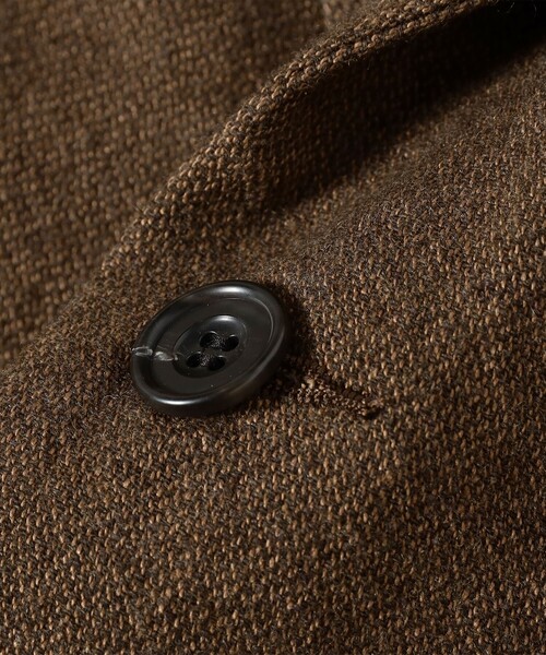 sage de cret(サージュデクレ)の「sage de cret / Wool/Linen Tumbler Tailored Jacket(テーラードジャケット・メンズ・ブラウン・SMALL/LARGE/MEDIUM)」の7枚目の写真