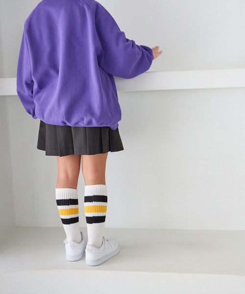 LOWRYS FARM（ローリーズファーム）の「ＴＲプリーツスカート　138085（スカート・キッズ・ベージュ/ネイビー/ブラック/グレー・110cm/120cm/130cm/140cm/150cm）」の17枚目の写真