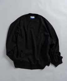 《UNISEX》【ONE-MILE WEAR】Prime-Over Crew Neck Long Sleeve T-Shirt/ワンマイルウェアプライムオーバークルーネックロングスリーブTシャツ【MAISON SPECIAL/メゾンスペシャル】