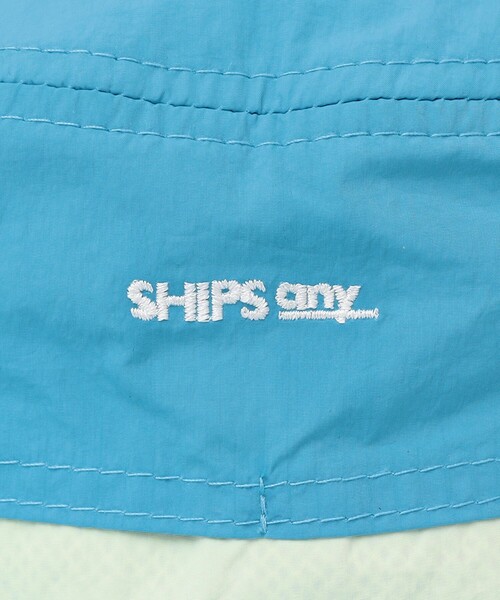 SHIPS any(シップス エニィ)の「SHIPS any: ロゴ ワンポイント 刺繍 サンシェイド ハット<KIDS>(ハット・キッズ・ライトブルー/ネイビー/ベージュ/ラベンダー・SMALL/MEDIUM)」の10枚目の写真