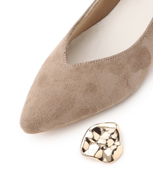 grove（グローブ）の「◆メタルパーツパンプス【シューズクリップ取り外し可】（パンプス・レディース・ベージュ系3/ブラック系3・M/L/S）」の8枚目の写真