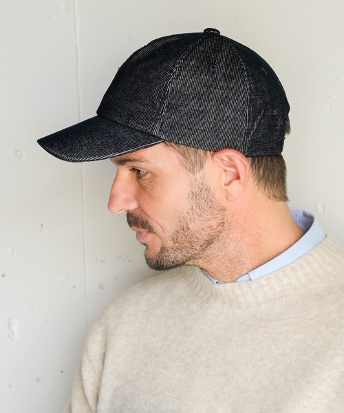 14+(イチヨンプラス)の「デニム風コーデュロイローキャップ(キャップ・レディース・ベージュ/ネイビー/ブルー/ブラック・MEDIUM)」の19枚目の写真