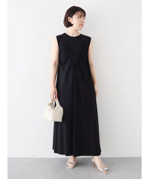 Sugar spoon（シュガースプーン）の「・SUGAR　SPOON　<COOL>ドッキングワンピ（ワンピース・レディース・オフホワイト/チャコールグレー/ブラック・FREE）」の19枚目の写真