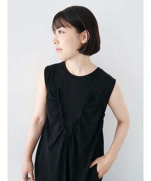 Sugar spoon（シュガースプーン）の「・SUGAR　SPOON　<COOL>ドッキングワンピ（ワンピース・レディース・オフホワイト/チャコールグレー/ブラック・FREE）」の21枚目の写真