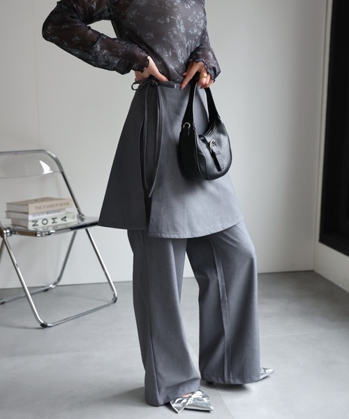model：162cm  着用サイズ：L