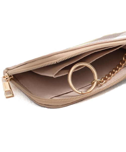 Arnold Palmer(アーノルドパーマー)の「バイアスチェック パスケース(パスケース・レディース・ブラック/ベージュ・F)」の5枚目の写真