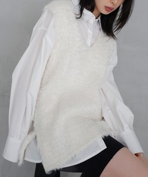 LIAN | シャギーニットベスト(ベスト)