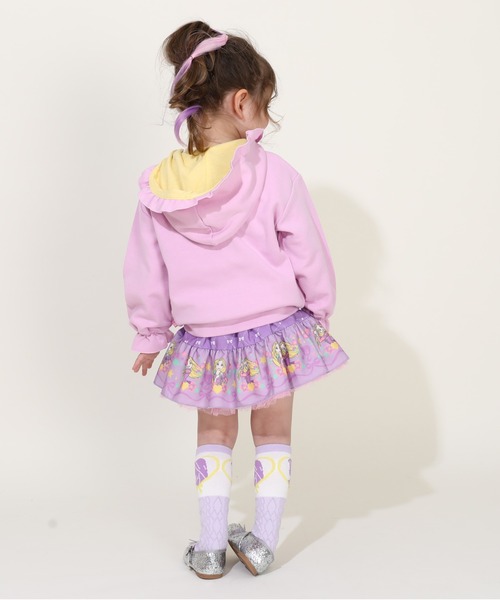 Disney（ディズニー）の「ディズニー プリンセス/フリル ジップパーカー 9691K（パーカー・キッズ・その他21/その他22・100cm/110cm/120cm/130cm）」の8枚目の写真
